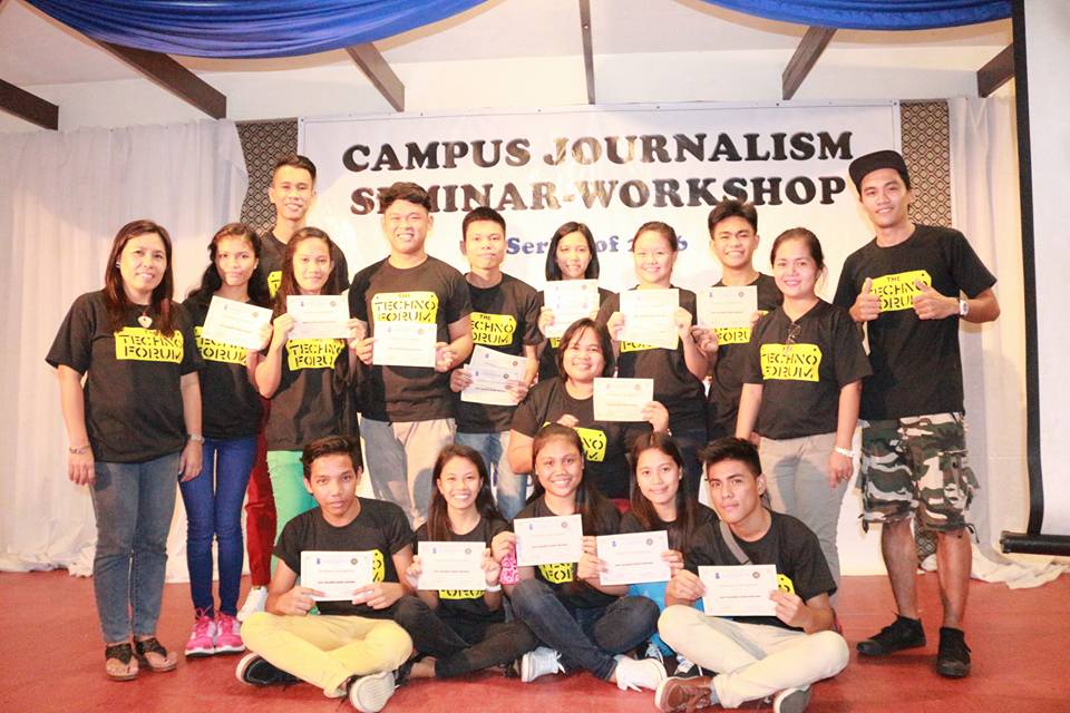 Techno Forum bagged Awards in PIA 6 Basic Journalism Seminar