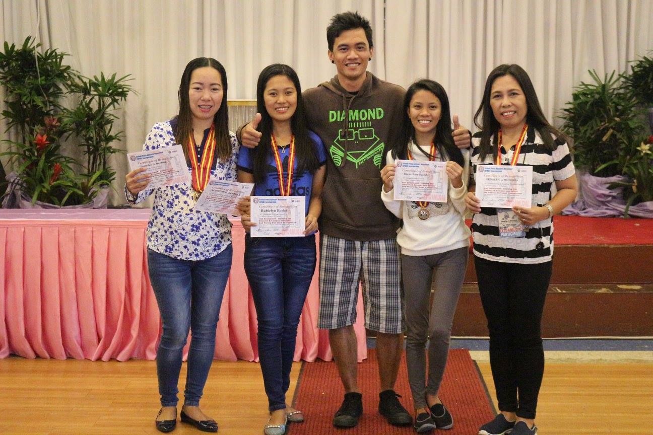 School Press Advisers Movement (SPAM) Inc. 4th Extramural Winners
