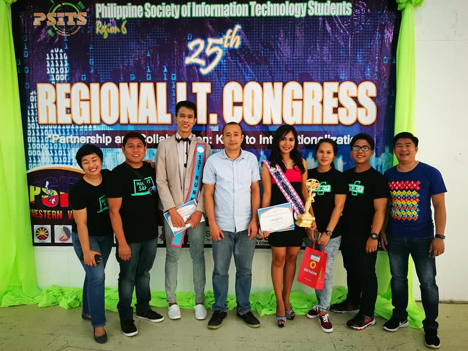ISAT U Miagao Campus bag Awards during the 25th PSITS-WV Regional IT Congress